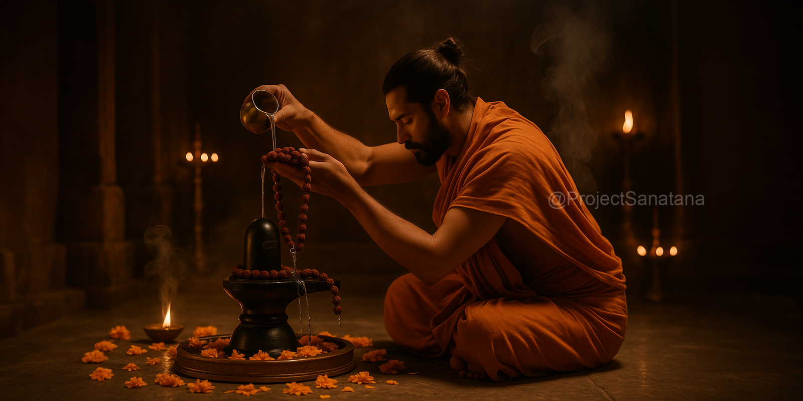 Sacred Rituals of Wearing Rudraksha