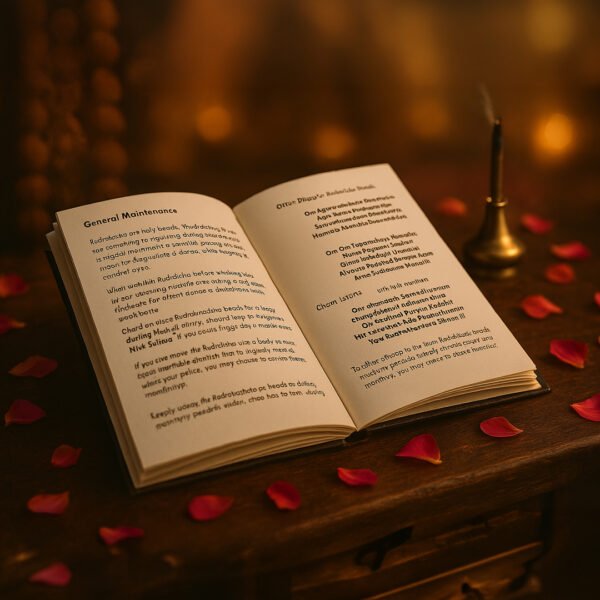 How To Energize Rudraksha at Home - Spiritual Guide – Handbook for Daily Practice Energizing Rudraksha with Simple steps - Image 2