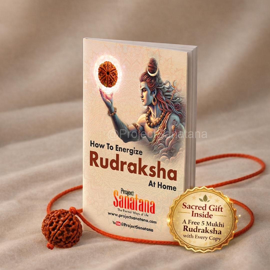 How To Energize Rudraksha at Home - Spiritual Guide – with free Rudraksha and Handbook for Daily Practice Energizing Rudraksha with Simple steps