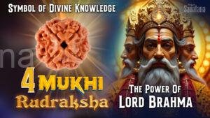 Read more about the article 4 Mukhi Rudraksha: The Power of Divine Knowledge