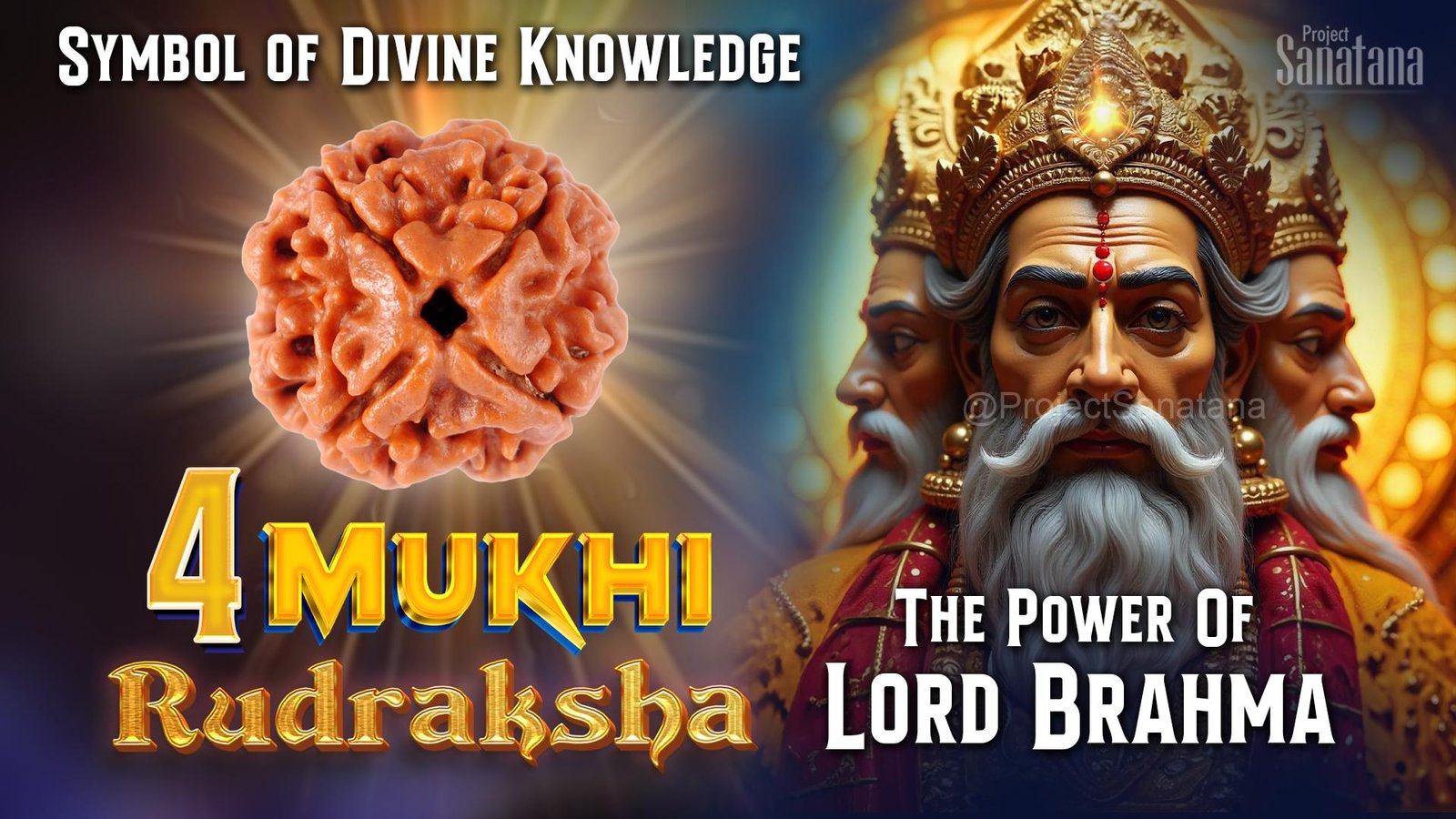 Read more about the article 4 Mukhi Rudraksha: The Power of Divine Knowledge