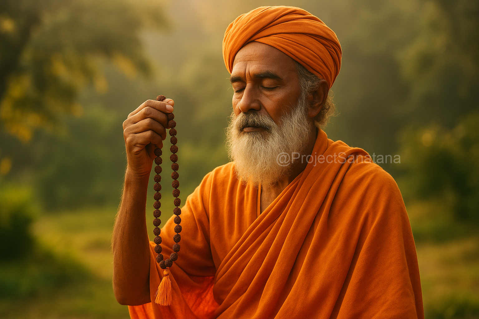 Read more about the article Rudraksha Mala and Meditation: A Sacred Path to Inner Awakening