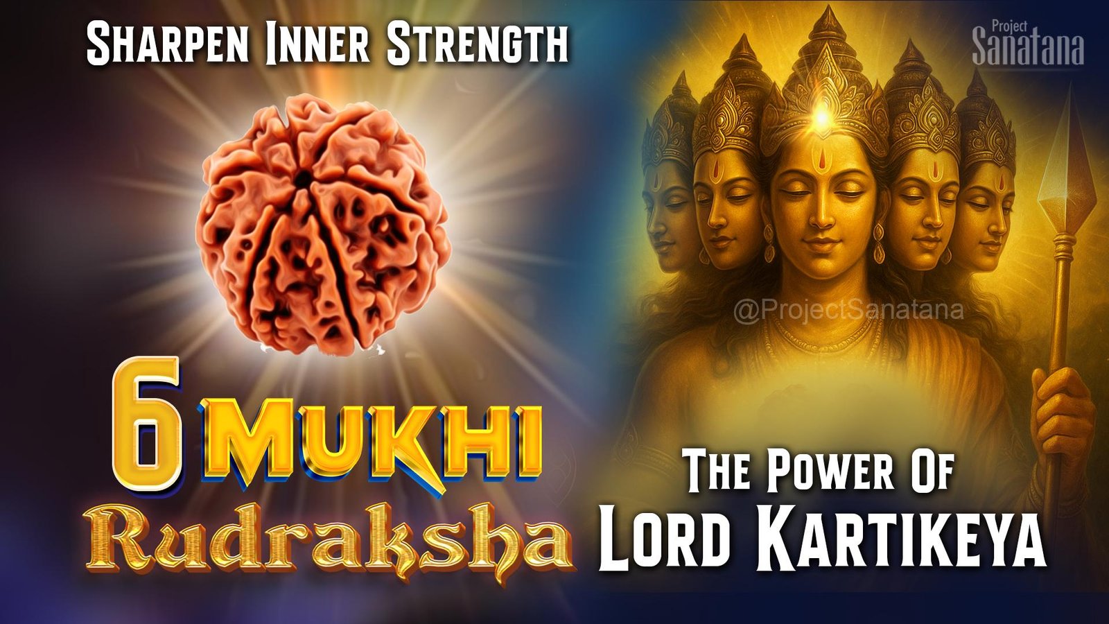 Read more about the article 6 Mukhi Rudraksha: The Power of Wisdom, Oratory & Wellness