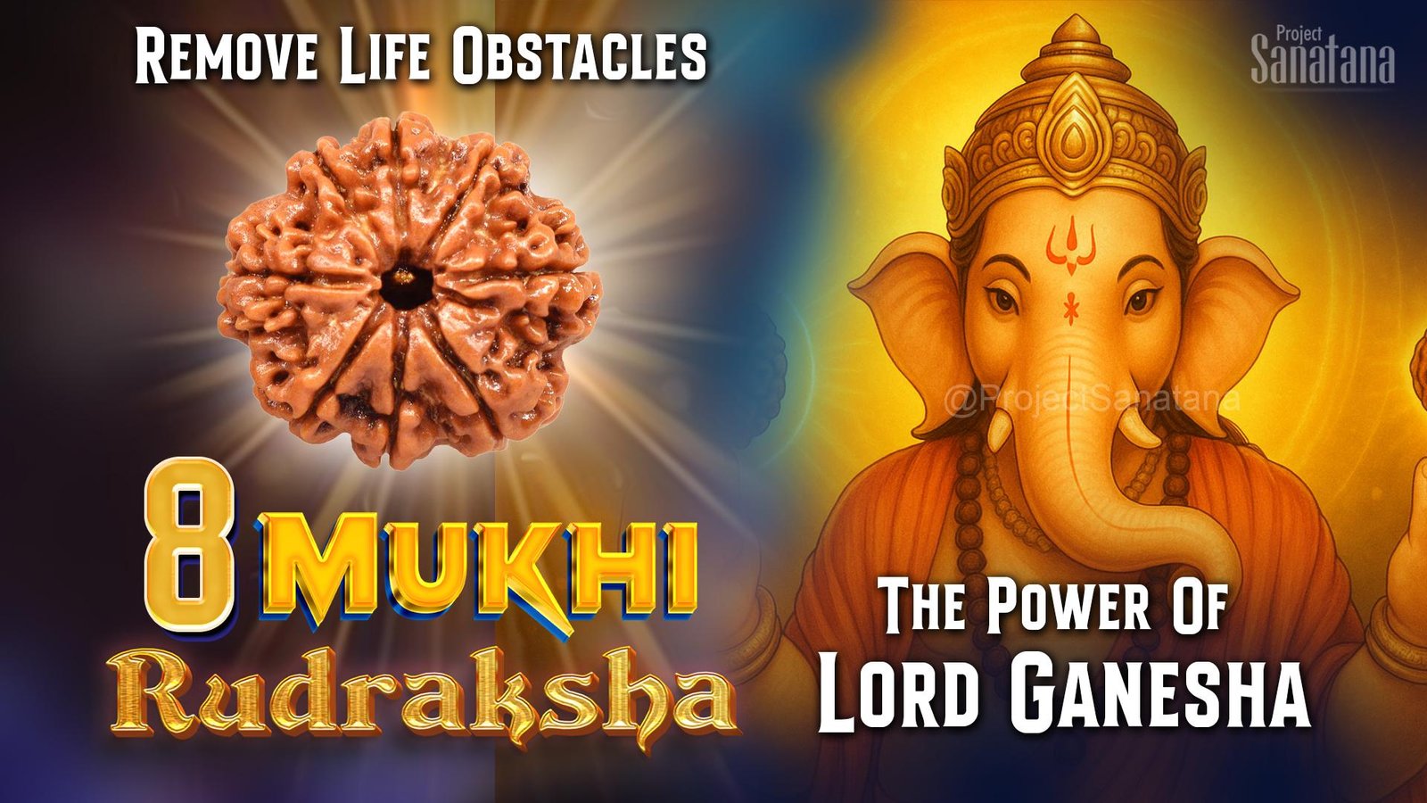 Read more about the article 8 Mukhi Rudraksha: The Obstacle Remover Empowered by Lord Ganesha