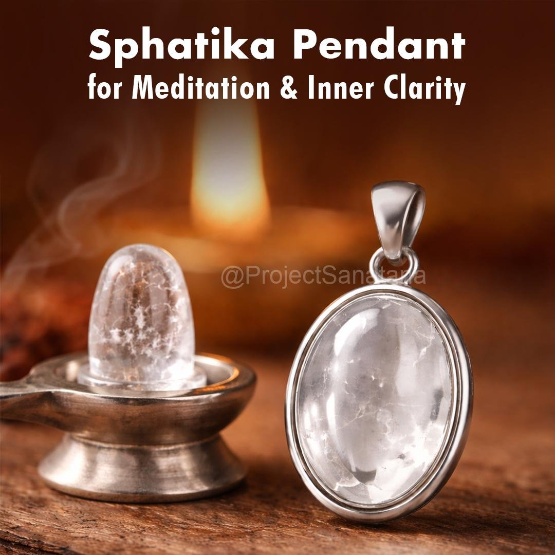 Natural Quartz Pendant in 925 Pure Silver - Image 6