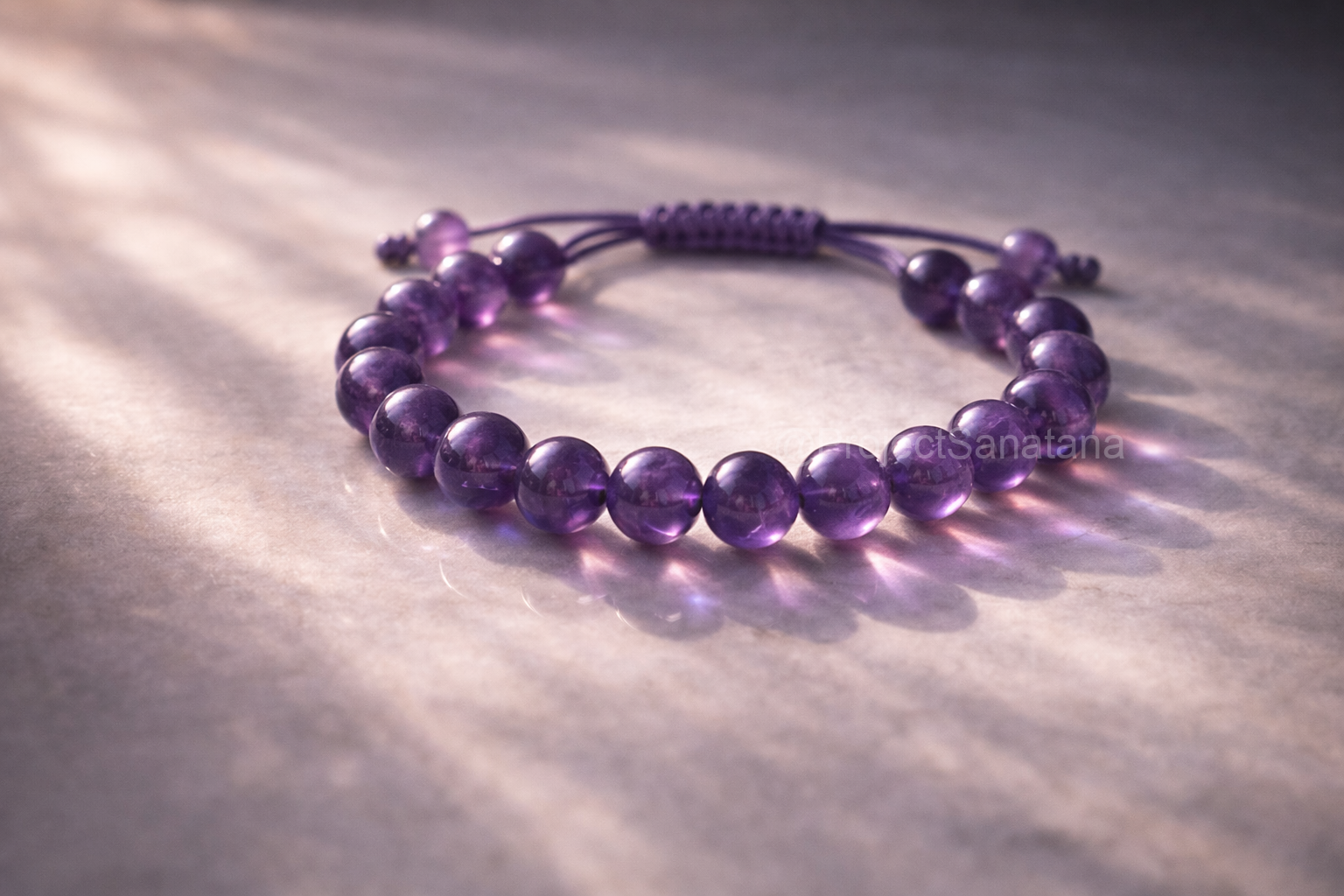Natural Amethyst Bracelet – Calmness, Clarity & Spiritual Awareness - Image 5