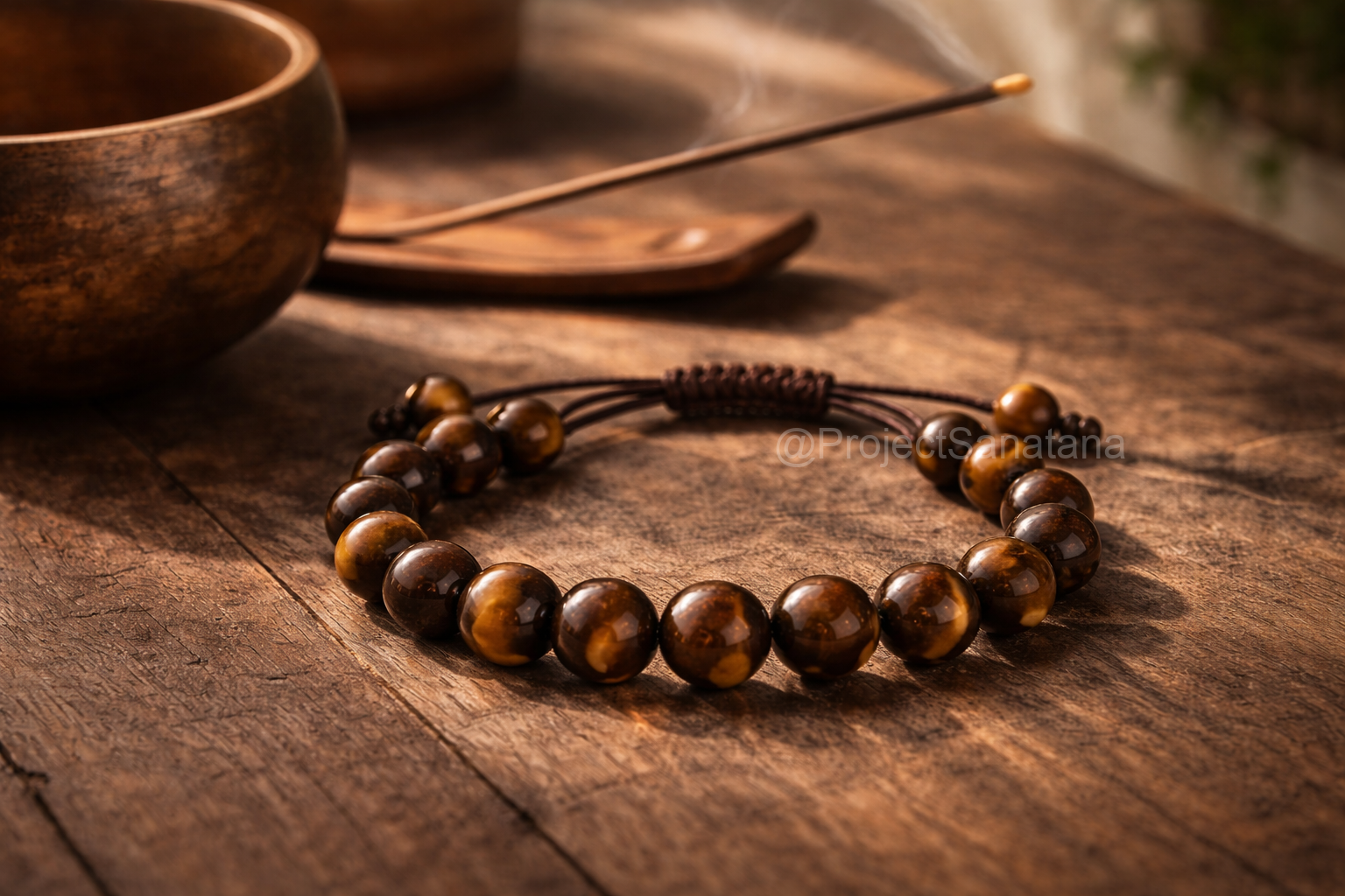Natural Tiger Eye Bracelet – Courage, Focus & Confidence - Image 3