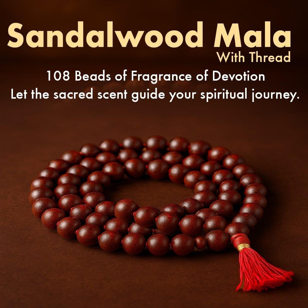 Sandalwood Mala – 108 Beads