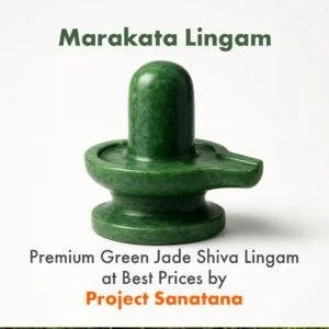 Green Jade Shiva Lingam – Buy Natural Jade Shivling for Healing & Energy 180g -2″